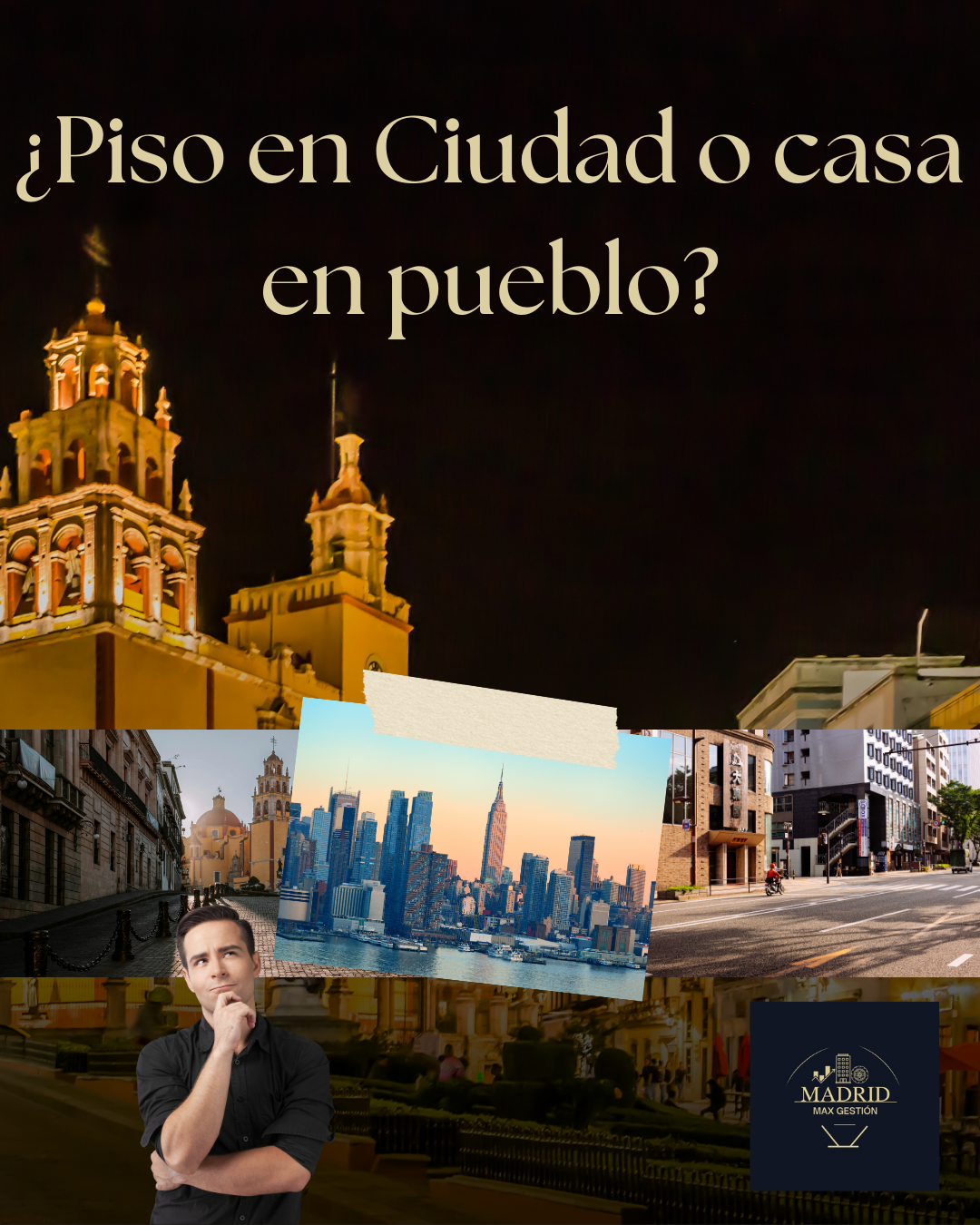 ¿Piso en Ciudad o Casa en Pueblo? La Calculadora Definitiva para Elegir en 2025