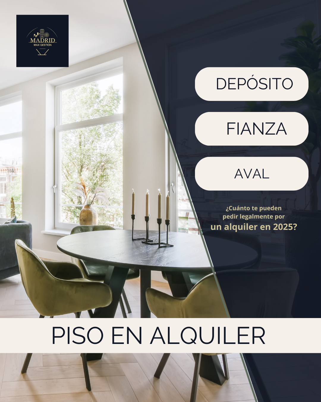 Depósito + Fianza + Aval: ¿Cuánto te Pueden Pedir Legalmente por un Alquiler en 2025?