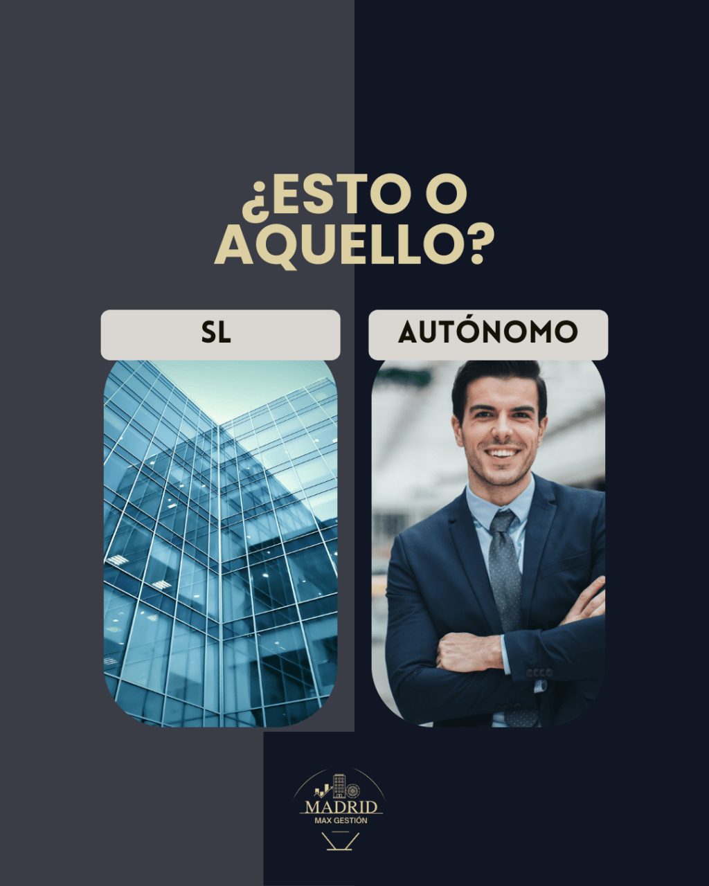 ¿SL o Autónomo 2025? | Calculadora Fiscal y Simulador | Madrid Max&nbsp;Gestión