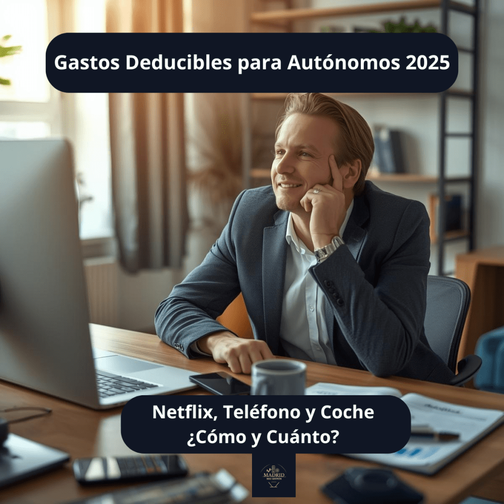 Gastos Deducibles para Autónomos 2025: Netflix, Teléfono y Coche ¿Cómo y&nbsp;Cuánto?