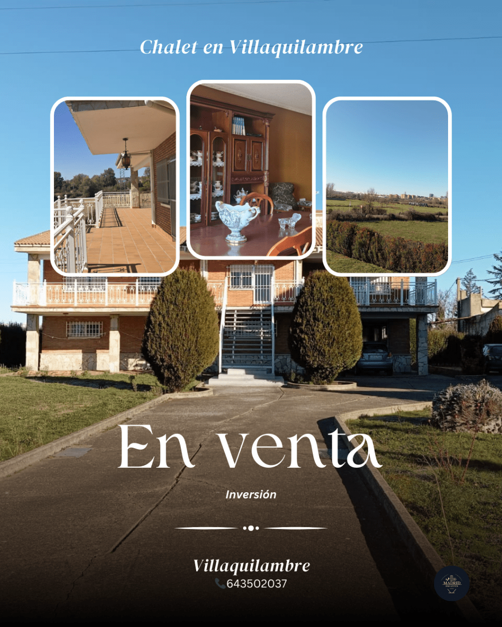 Chalet en Villaquilambre: 757.000€ | Parcela 3.592m² |&nbsp;Inversión