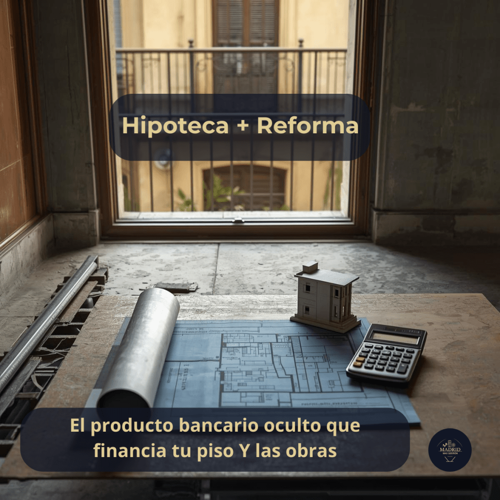 Hipoteca + Reforma: El producto bancario oculto que financia tu piso Y las obras (sin dos&nbsp;créditos)