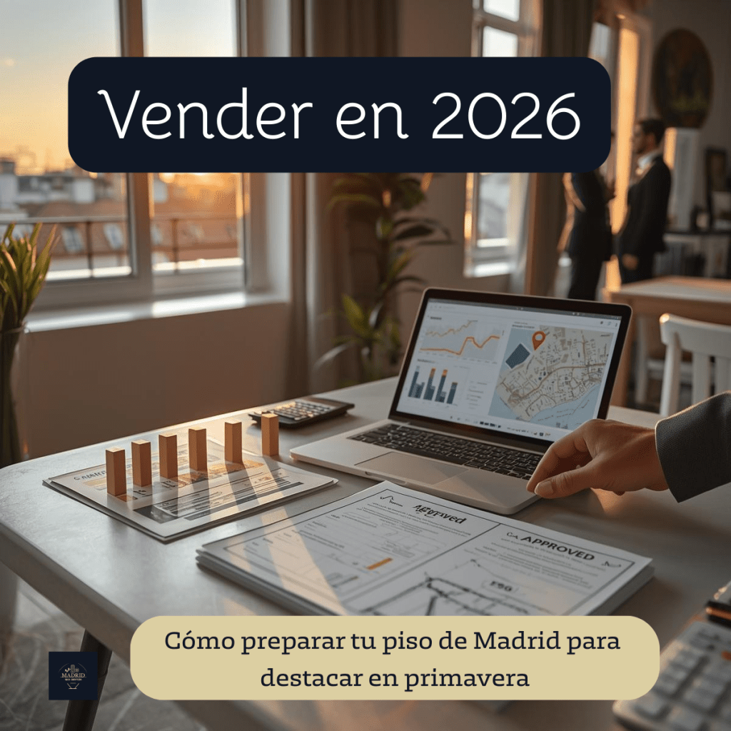 Vender en 2026: Cómo preparar tu piso de Madrid para destacar en&nbsp;primavera