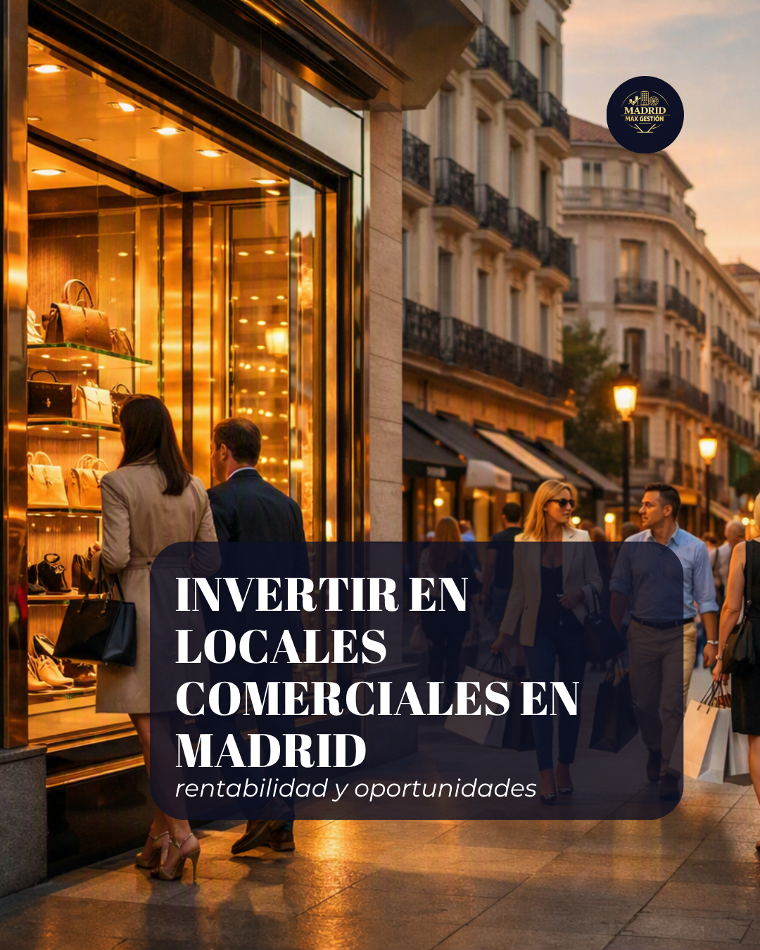 Invertir en locales comerciales en Madrid: rentabilidad y oportunidades